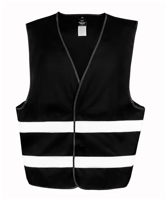 Hi-Vis Vest in Black — product photo
