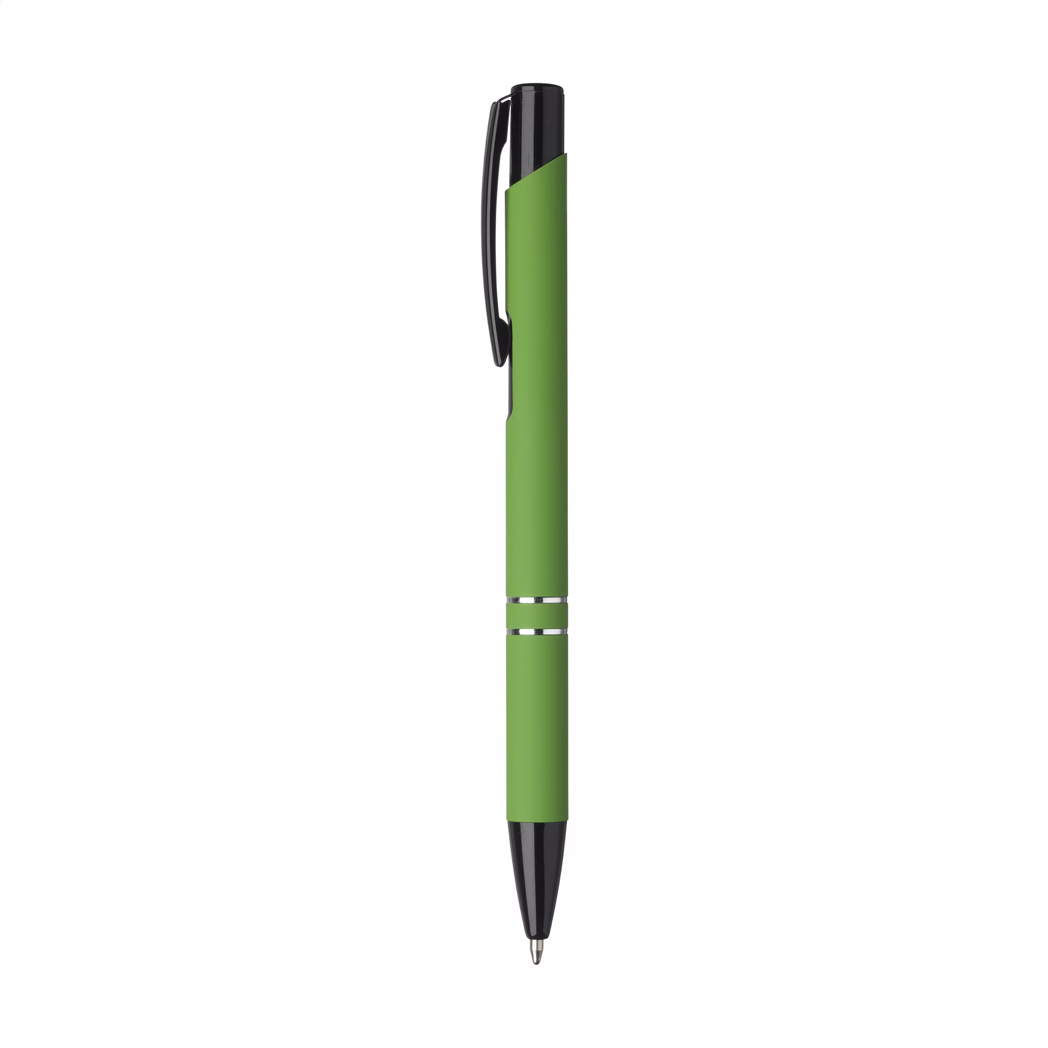 Ebony Rubberised Pen — custom branded writing