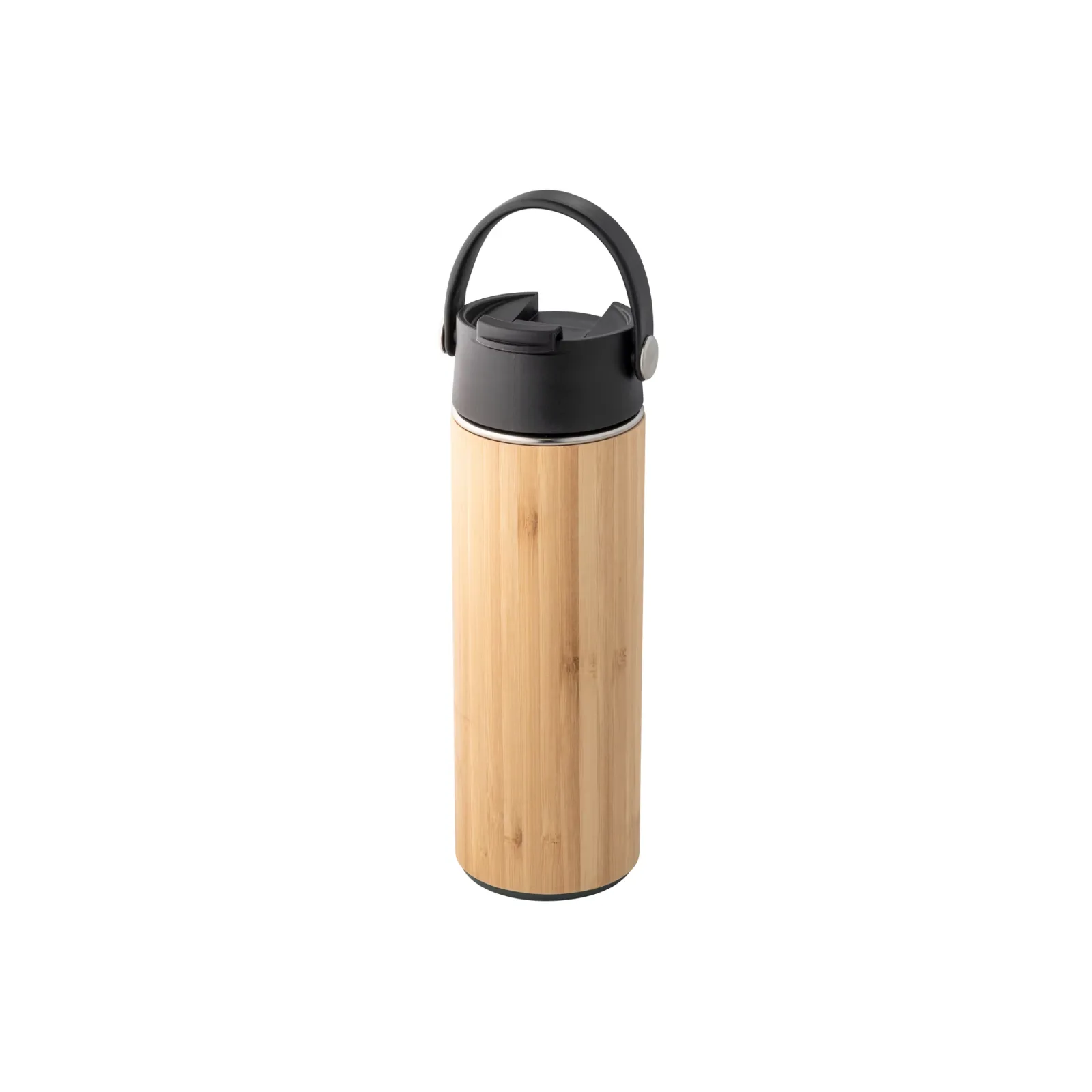 Laver Thermos Bottle Bamboo — custom branded drinkware