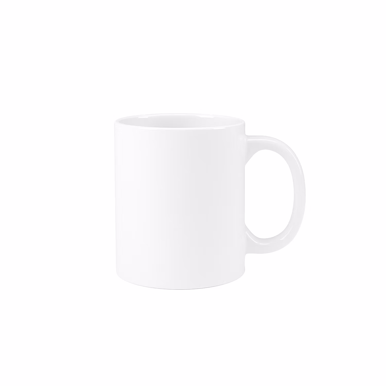 Printed 15oz White Mug — custom branded drinkware