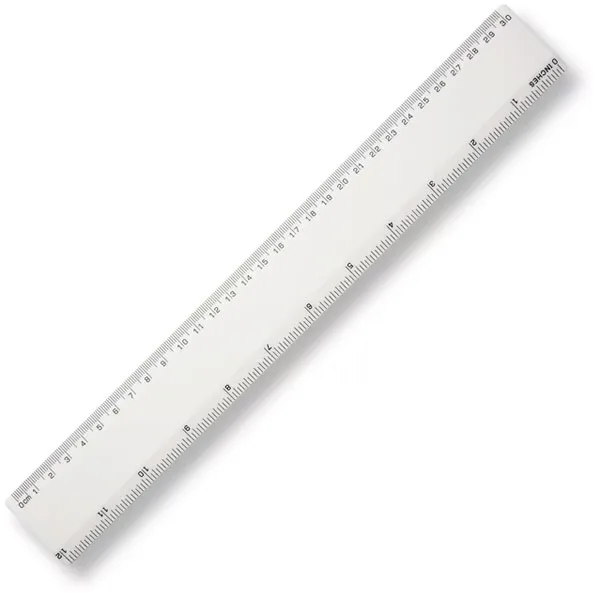 Plastic Ruler 30cm — custom branded office