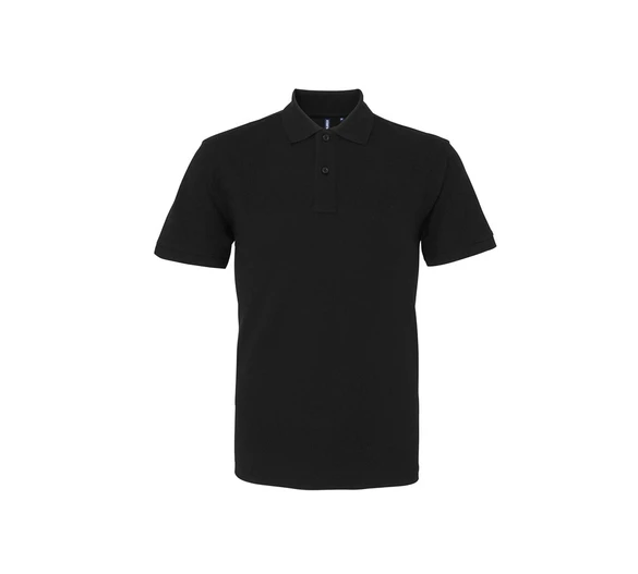 Classic Mens Polo in Black — product photo