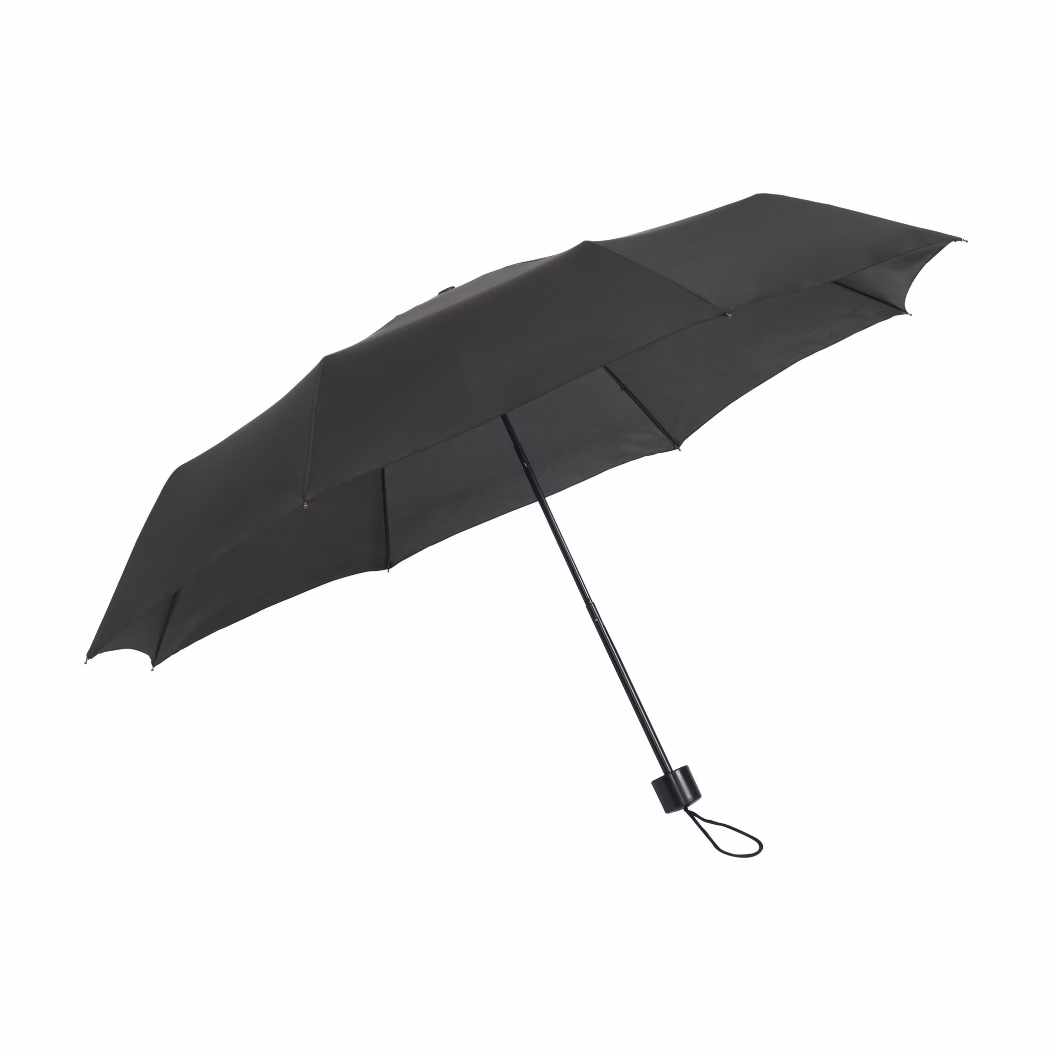 Mini Folding Umbrella in Black — product photo