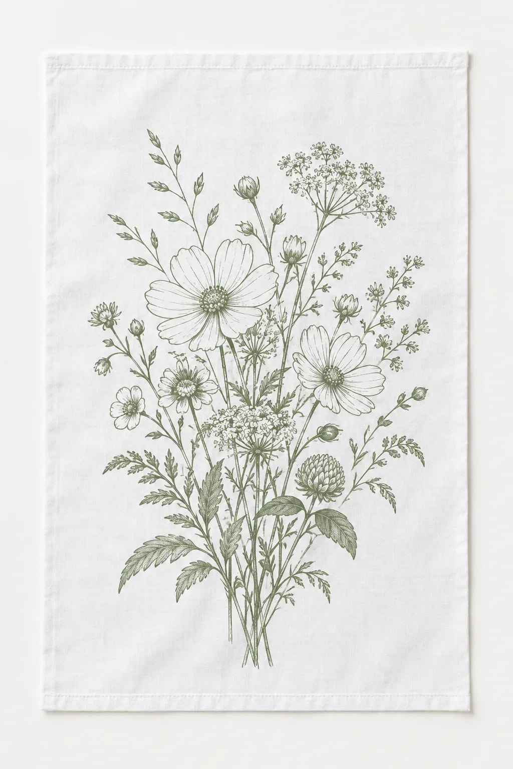Screen Printed Tea Towel