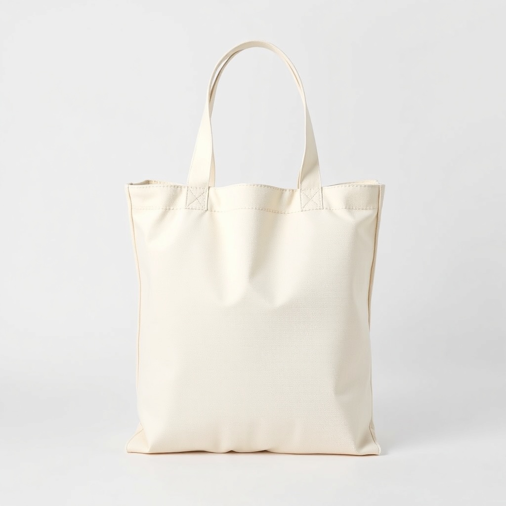 10oz Natural Recycled Zipped Shopper