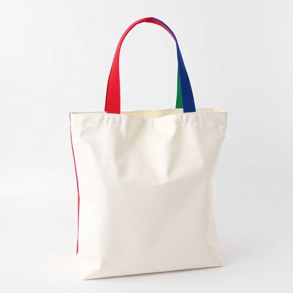 Coloured Handle Shopper 5oz Cotton