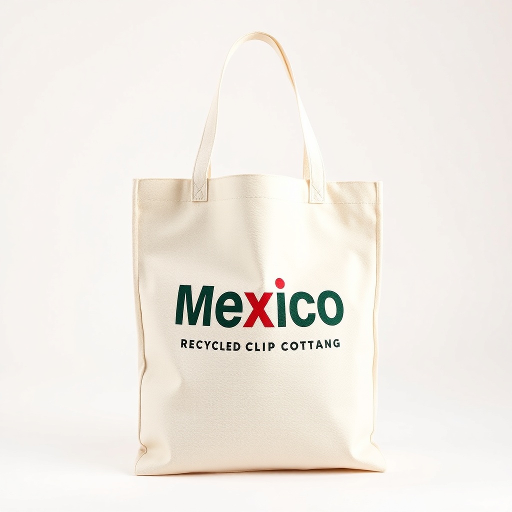Promotional Mexico Recycled Cotton Bag