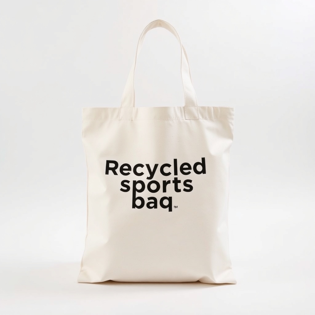 Promotional Recycled Cotton Sports Bag