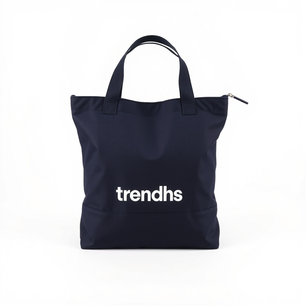 Trendy Zippered Tote Bag