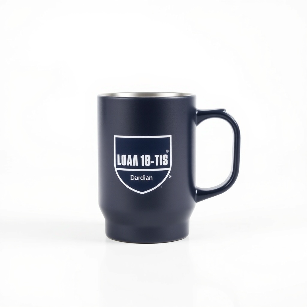 004-10076 Durham 11oz Navy Patch Mug
