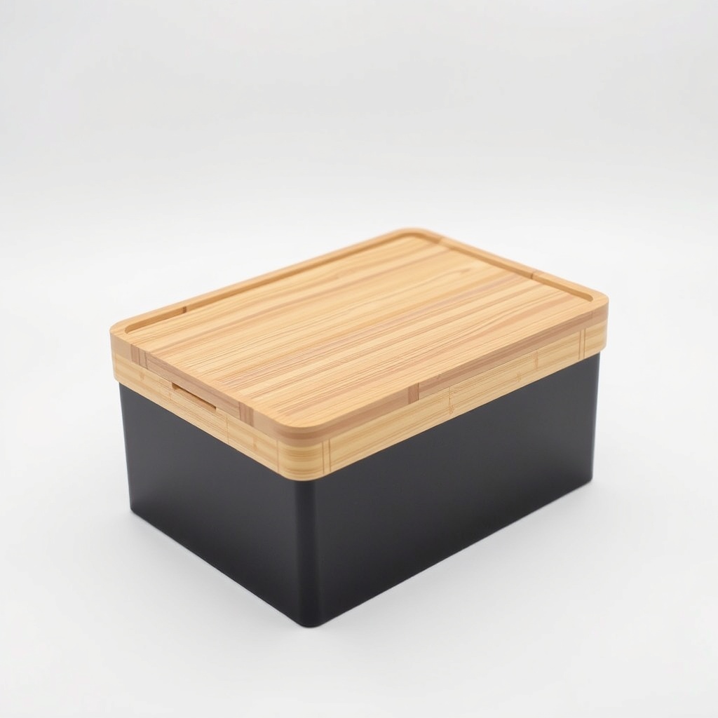 Mahleb PP Box With Bamboo Lid
