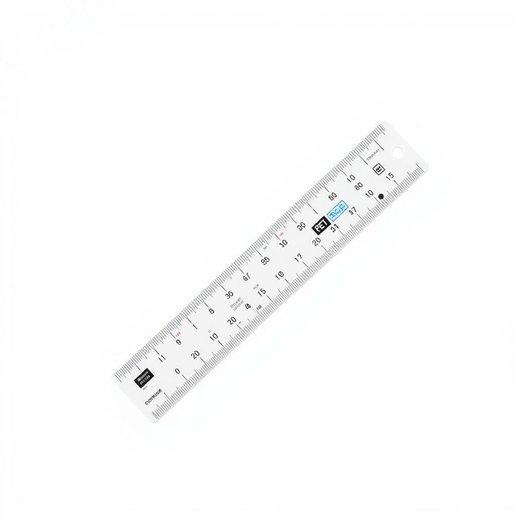 Recycled Plastic Ruler 30cm
