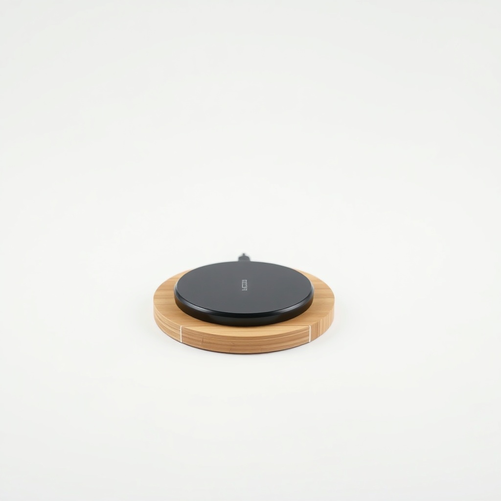 Bamboo Wireless Charger Pad